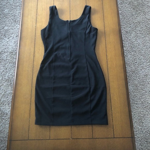 Ruby Rox Black Pleated Dress - Picture 2 of 7